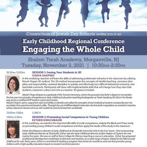 Early Childhood Regional Conference: Engaging the Whole Child 11.02.21