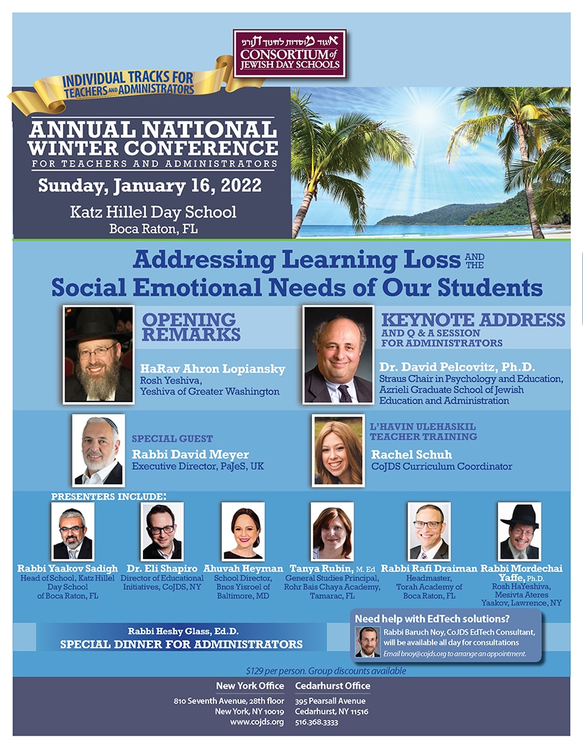 Annual National Winter Conference: Addressing Learning Loss and the Social Emotional Needs of Our Students: 01.16.22