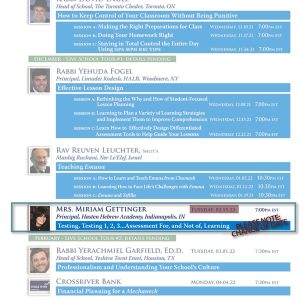 Lilmod U’lilamed Webinar: Mrs. Miriam Gettinger