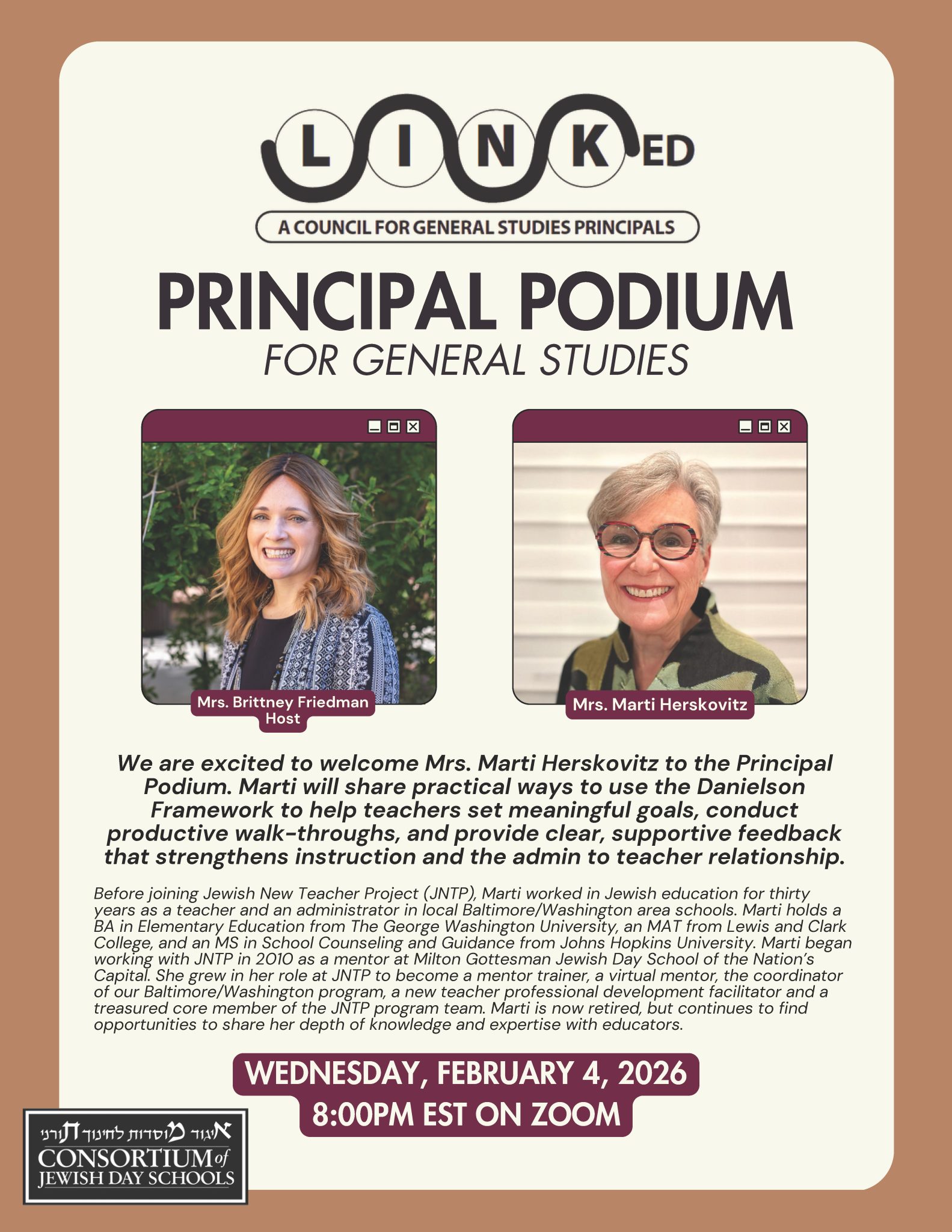 Principal Podium General Studies - February 4, 2026
